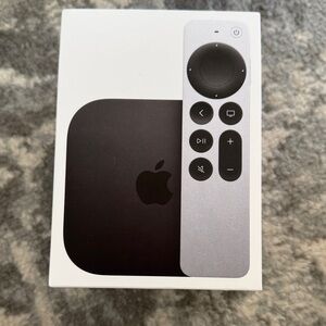 Apple Streaming Device with Remote - Black and Silver